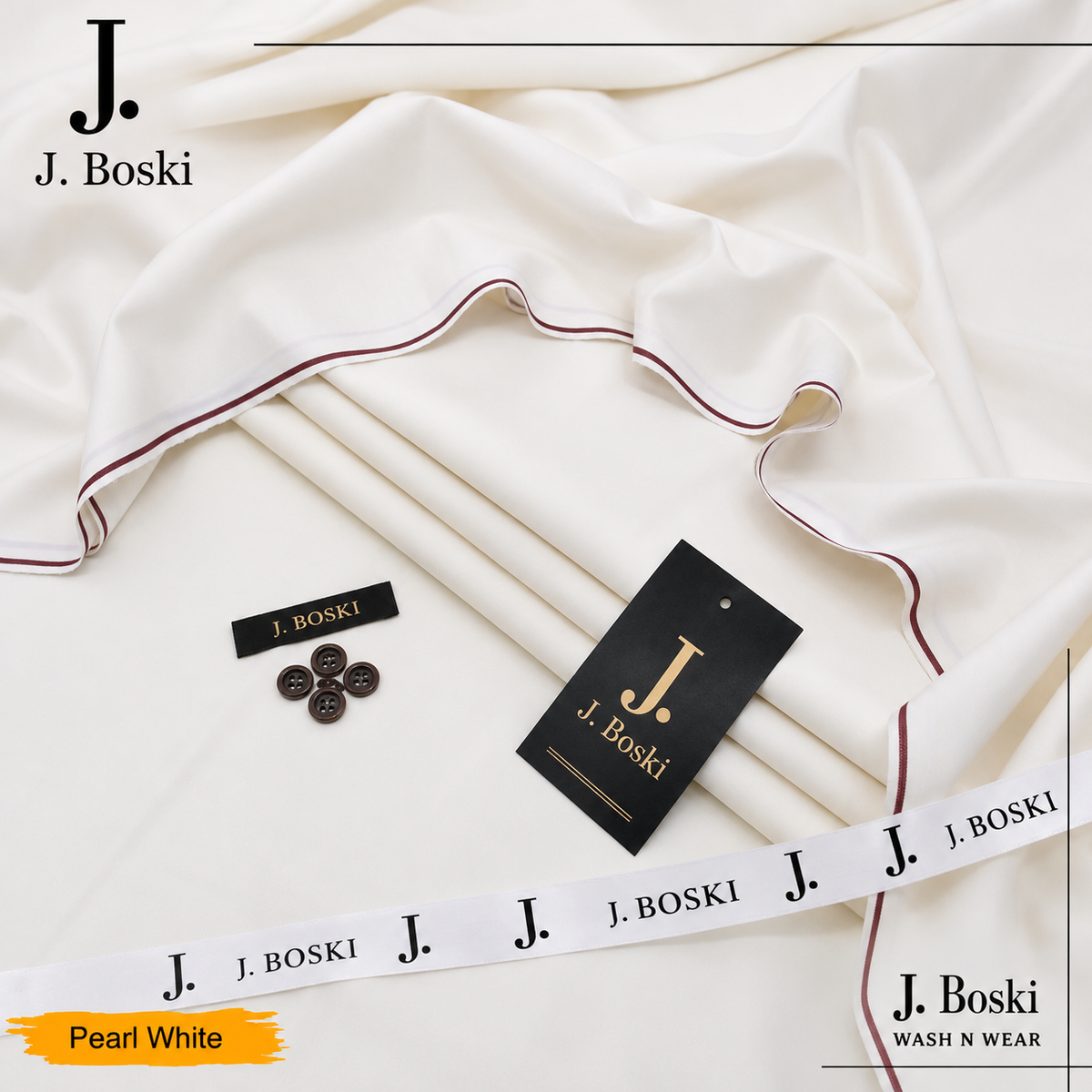 Boski Premium Quality – White | Winter Fabric | Allow to Open parcel